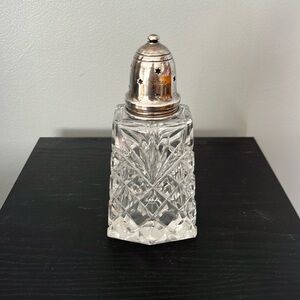 Vintage Crystal Sugar Shaker